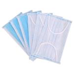 Non Irritating Disposable Medical Face Mask 4 Ply Non Woven Fabric Mask