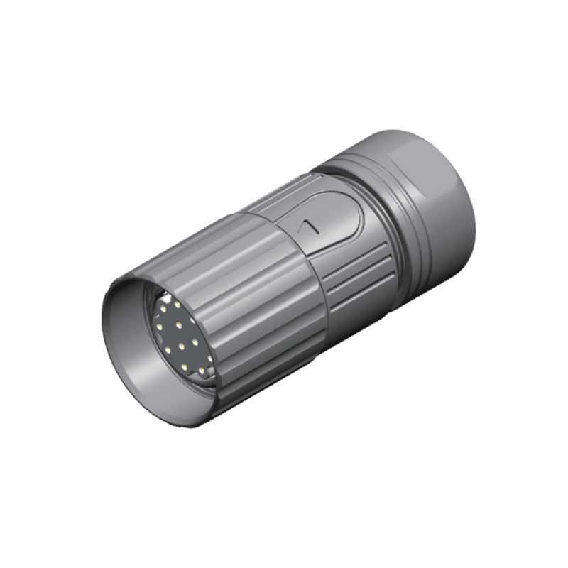 RIGOAL M23 Circular Connectors , 12P IP67 Electrical Power Connectors
