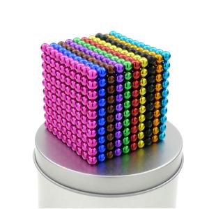 China Colored Buckyballs Magnets Neo Magnet Puzzle Toys 8MM 10MM NeFeB Magnet wholesale