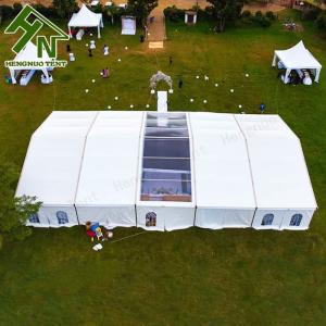 China 30x50 200 Person Tent Outdoor Lawn Party Decorated Lining Aluminum Alloy Structure wholesale