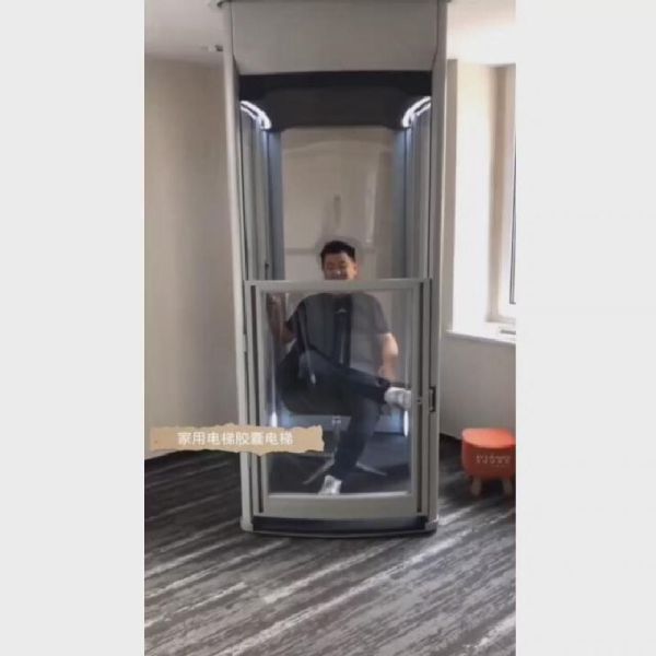 High-Capacity Home Capsule Elevator | 1000kg 2-Stop Lift