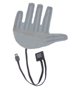 China Rechargeable Thermal USB Charging Gloves Graphene Coating Heated wholesale