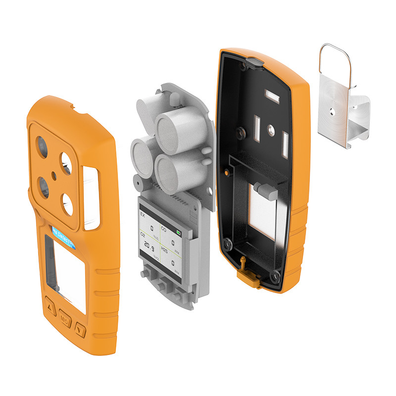 4 In 1 Handheld Gas Leak Detector Combustible Multi Gas Analyzer