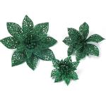Christmas Day Decoration Christmas Flower 15CM Double Layer Hollow Christmas