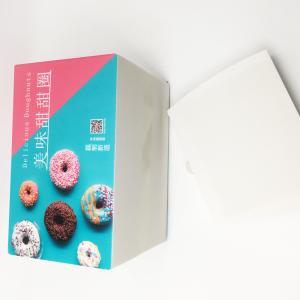 China White 3.5mm Printable Non Toxic Food Package Box For Pizza Take And Go wholesale