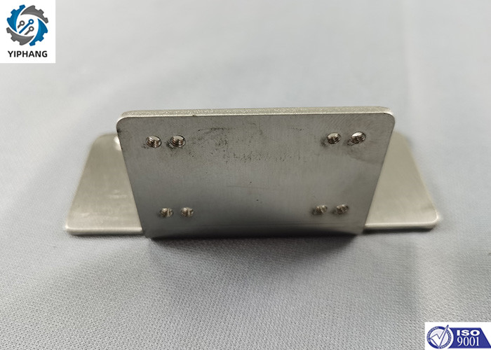 Brushed Finish SS316L Stainless Steel Sheet Metal Fabrication Custom Bracket OEM ODM