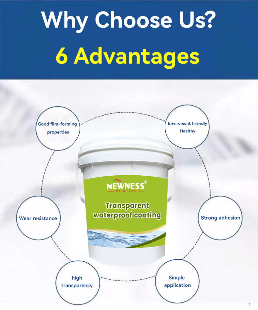 Transparent Polyurethane Coating for Easy Maintenance and Breathable Waterproof Barrier