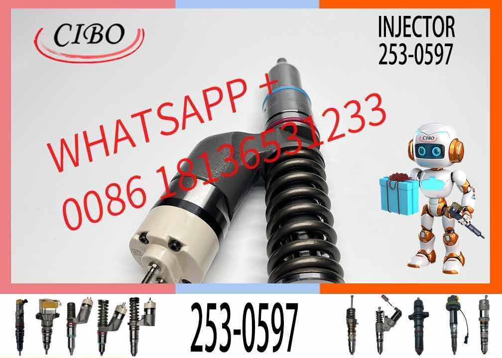 C+ For excavator injector assy 253-0618 10R-0724 295-9085 211-3028 374-0705 253-0597