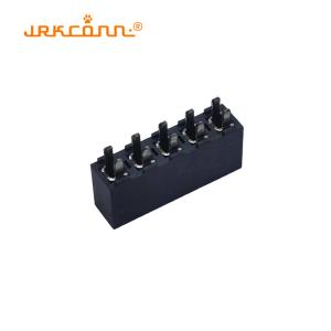 China 3.96mm Pitch 180 Degree Female Header Connectors Copper Alloy Contacts wholesale
