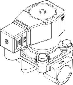 China UL 429 Certificate 12VDC Lpg Lock Off Solenoid wholesale
