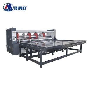 China 900mm Rotary Creaser Slotter Machine Adopts Chain Feeding Model wholesale