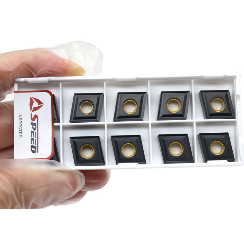 Wear Resistant Carbide Inserts For Cast Iron TNMG1604 WNMG0804 CNMG1204 Black CVD Coating