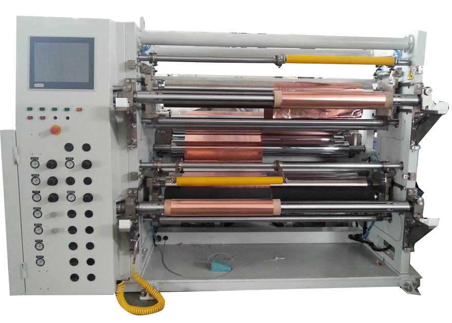 30 Micron 550mm 100m/Min Slitting Rewinder Machine