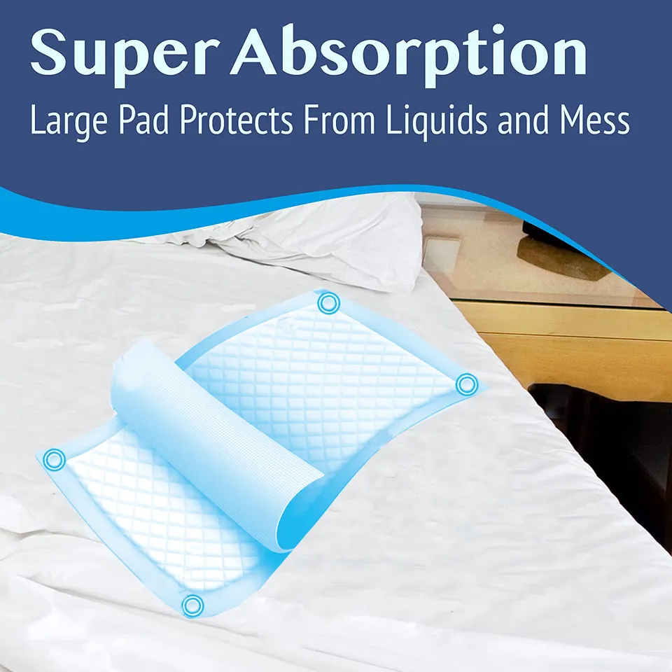 Disposable Under Pad for Incontinence Free Sample Customized Toilet Tissue Urine Mats