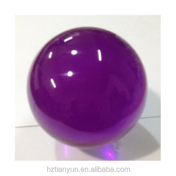 Translucent Colorful Resin Ball D15mm - D200mm Large Clear Acrylic Ball