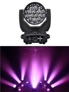 China Robe 19pcs*15w Red Green Blue White 4in1 Led Moving Head Wash Mac Aura Led Wash Zoom Moving Head wholesale