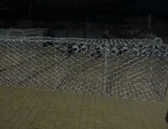 Customized Chain Link Wire Mesh Fence 2x1x1 For Gabion Box