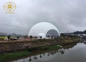 China Snow Load Geodesic Dome Tent Steel Structure For Fashion Show Exhibition wholesale
