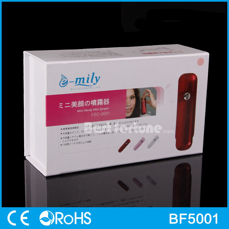Piano Red Color Daily Hydration and Moisture Nano Mist Facial Device