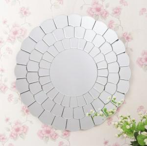 China Home Decorative Glass Venetian Mirror For Bathroom 610*610*15mm Size wholesale