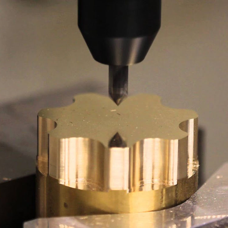 1590b 6061 Drilling Knob Piece Precision CNC Drilling