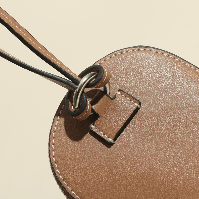 Women Genuine Leather Hat Design Shoulder Bag