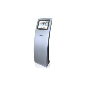 China Touch Screen Queue Management Kiosk Machine With 58mm / 80mm Tickets wholesale