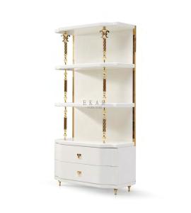 China Modern Design Dining Room Showcase Display Cabinet Wood Cupboard wholesale
