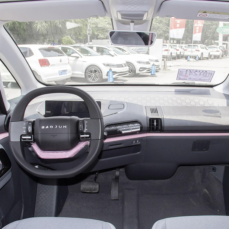 Lithium Battery Powered 2023 Baojun Adult Mini Electric Car Convenient And Rechargeable Mini Four Wheel Two Door Vehicle
