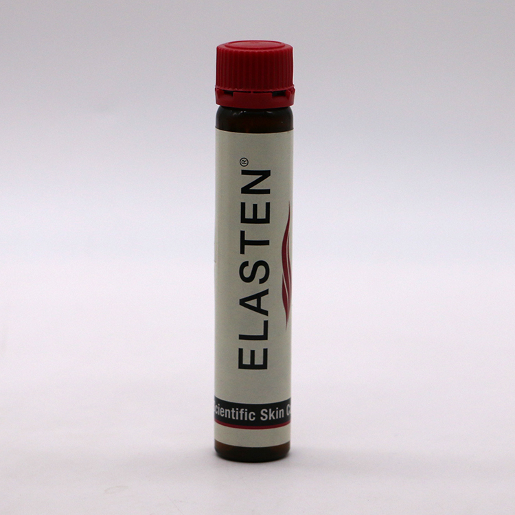 Food Grade 25ml/25cc Slim Smooth Amber/Coffee Plastic Oral Liquid Bottle with Tamper Proof Cap