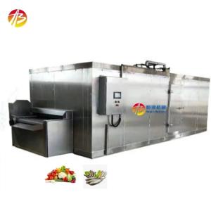 China Industrial Spiral Quick Freeze Machine for Fruit Vegetable Seafood Shrimp 13800*3200*2500mm wholesale