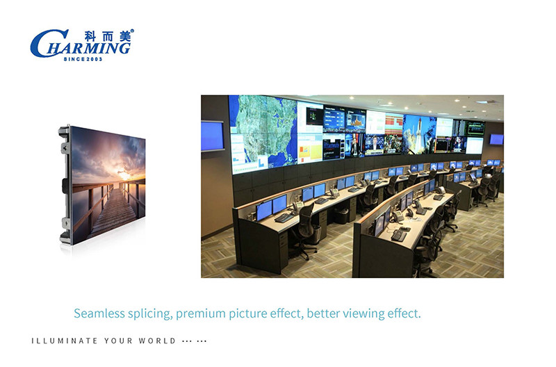 Durable IP42 Fine Pixel Pitch LED Display Screen For Meeting Room