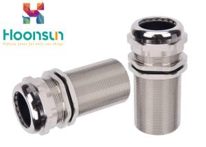 China M25 Metal Length Type Brass Cable Gland , Waterproof Cable Gland For 13-18mm Wire wholesale