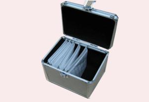 China DVD CD Storage Case Aluminum Material With Metal Carry Handle KL-CD205 wholesale