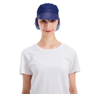 China Dark Blue Disposable Surgical Caps Nonwoven SBPP SMS SS wholesale