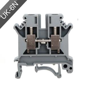 China UK6N UK Series DIN Rail Screw Clamp Terminal Blocks wholesale