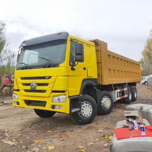 China LHD Used Dump Truck Tipper Sinotruk Howo 371 375hp wholesale