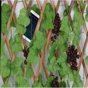 China 2.3m Fake Ivy Leaves Garland Vine Creeper Grape Foliage Carton Packing wholesale