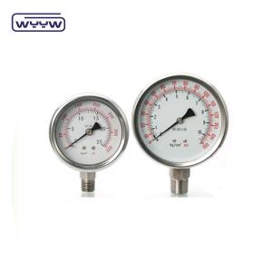 China SS304 oil filled pressure gauge manufacture wholesale