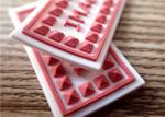 Personalized 3D Rubber Patches For Clothes / Hat Eco - Friendly