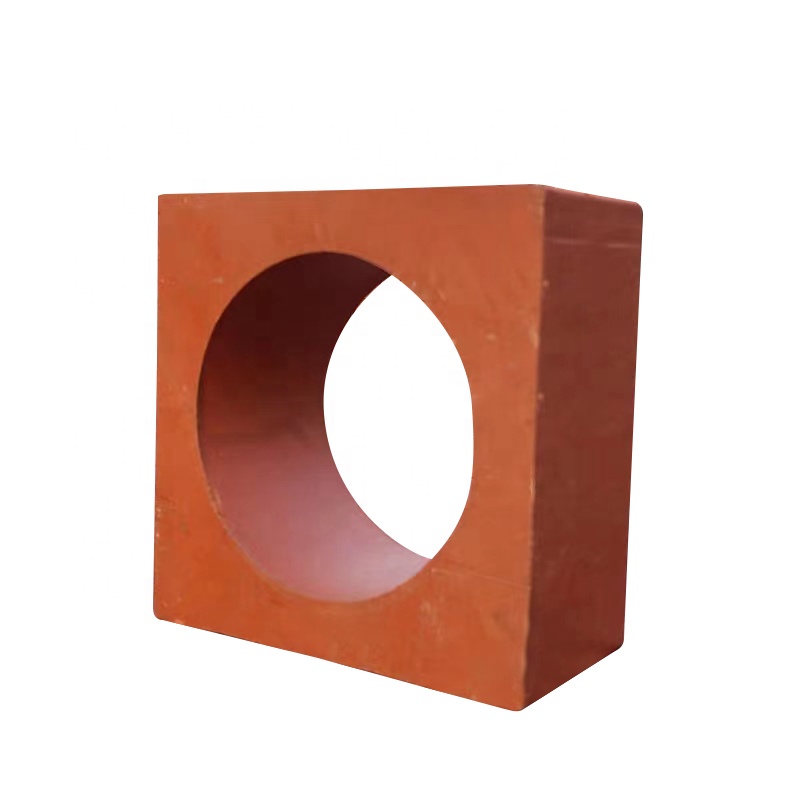 Terracotta Wall Breeze Blocks Heat Insulation 800 Centigrade Red Brick School Building Decoration Material