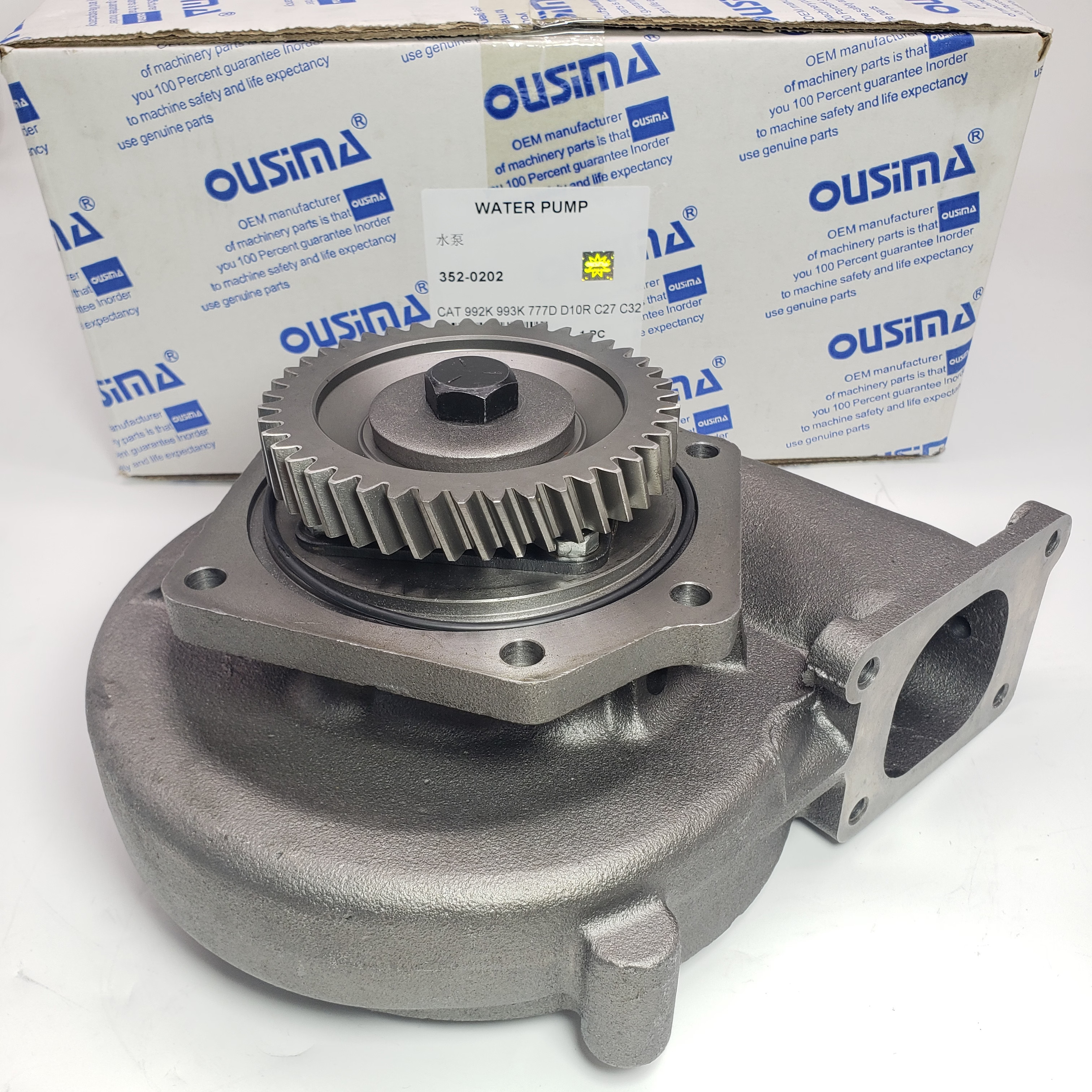 Engine Part 352-0202 3520202 Water Pump For CAT 777C 777D 854K 993K