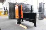 1100 Bpm Hydraulic Hammer Post Driver 2.5 Ton Vibrating Post Driver For Skid