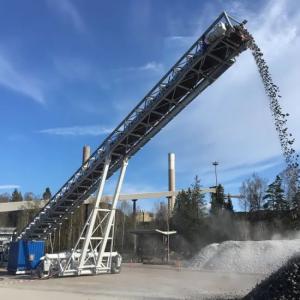 China Coal Mine Conveyor Belt For Mining Industry Gravel Conveyor Belt 2m S wholesale