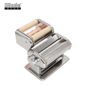 China Ravioli Dough Household Shule Pasta Maker Machine Detachable 430 SS Carbon Steel wholesale