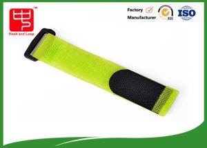 China Recyled 30mm Width winch Straps , Logo Printed Velco Straps wholesale