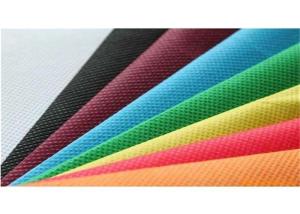 China Colorful Embossed 25gsm Spun Bonded Polypropylene Fabric wholesale