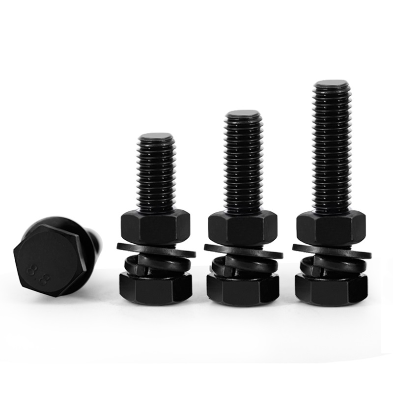 ISO9001 Certified Strength Galvanized Steel Hex Bolt DIN933 for Aerospace Applications
