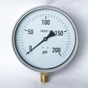 China 150mm 200 Psi Hydraulic Pressure Gauge wholesale