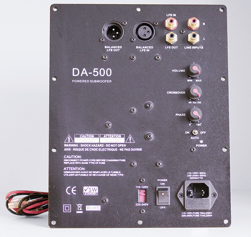 350W 500W Plate Power Amplifier Module Subwoofer Speaker Amplifier Class D